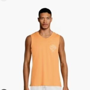 Vibrant Orange Men's Tank Top